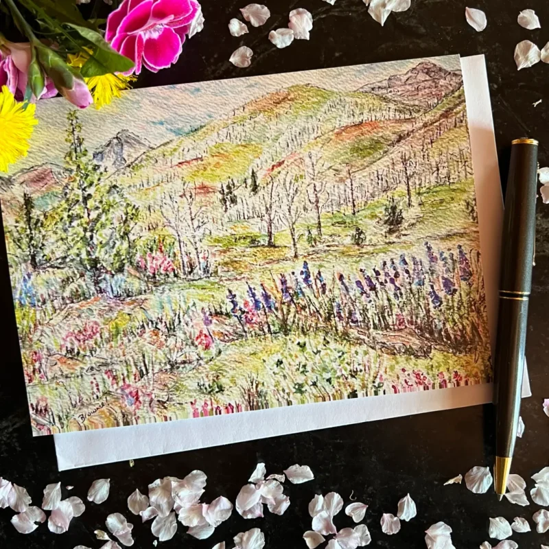 After Wildfire Come the Wildflowers